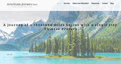 Desktop Screenshot of drannemariejeffries.com