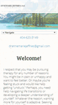 Mobile Screenshot of drannemariejeffries.com